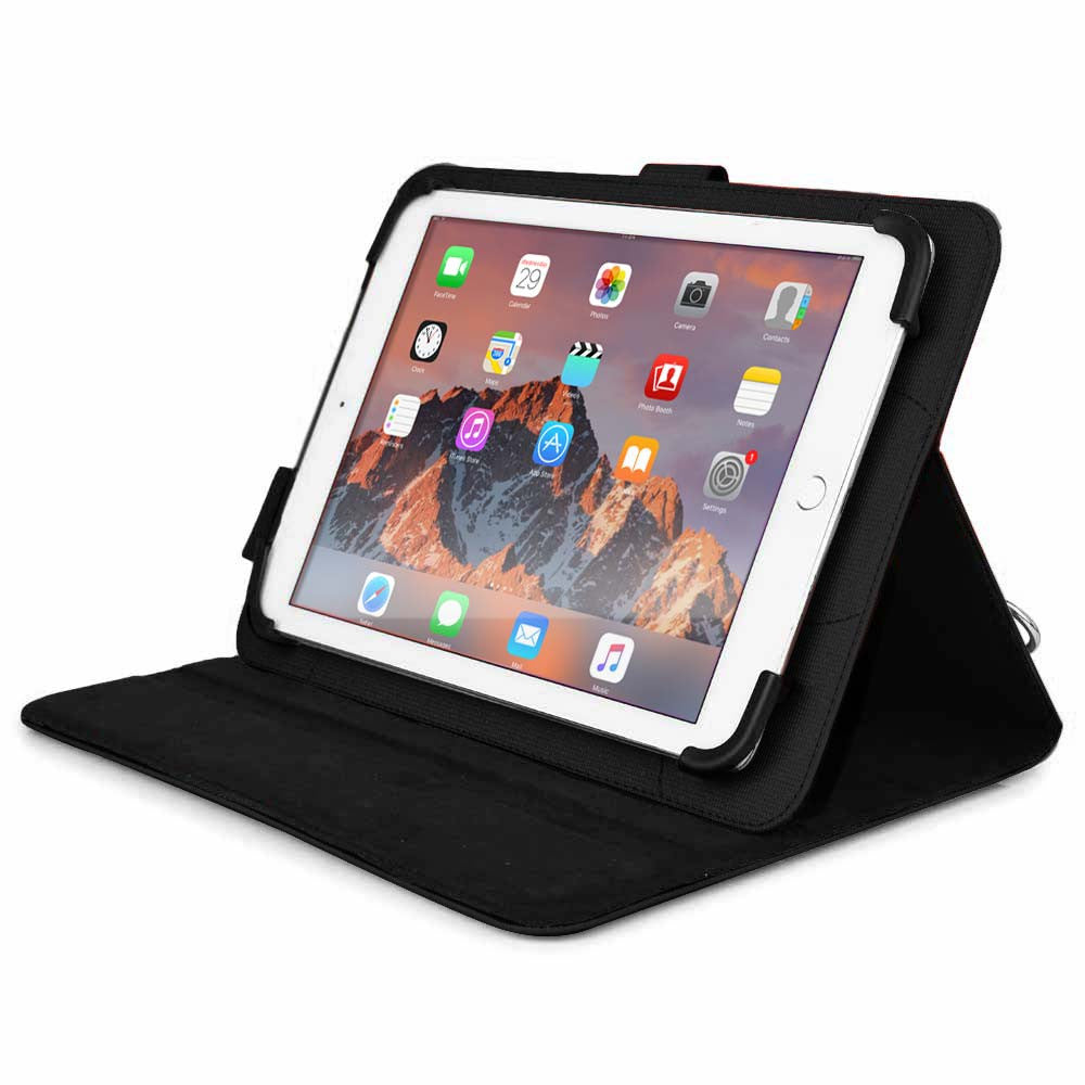 9 inch Slim Neoprene Messenger Laptop & Tablet Bag, Water Resistant Cover  Sleeve Case for Apple iPad Air, Samsung Galaxy, Kindle Fire 8.9 